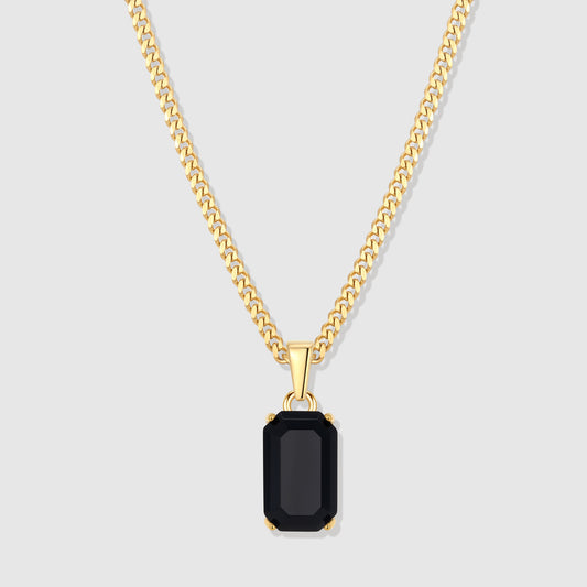 Black Onyx Stone Pendant