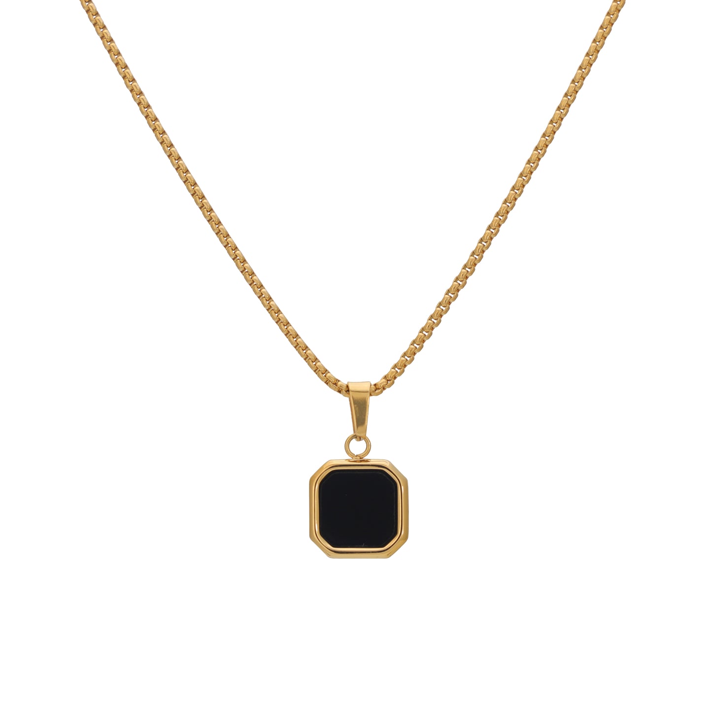 Black Onyx Stone Pendant