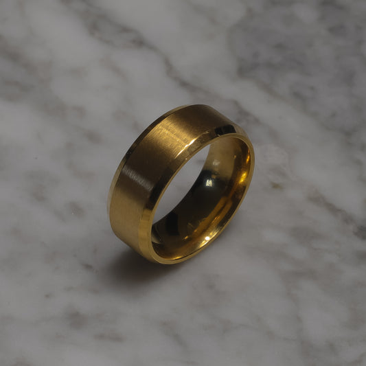 Brushed 8MM Band Ring