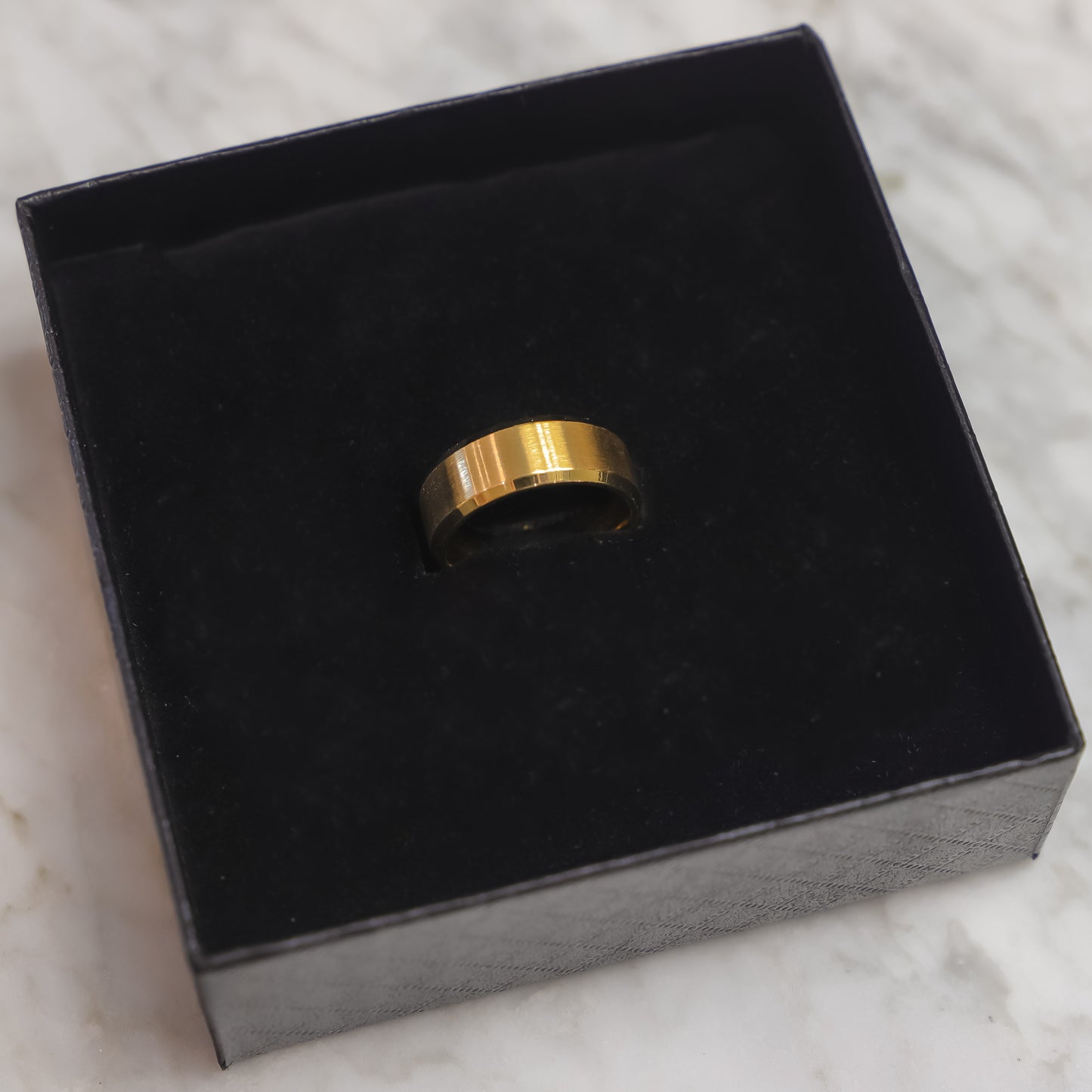Brushed 8MM Band Ring