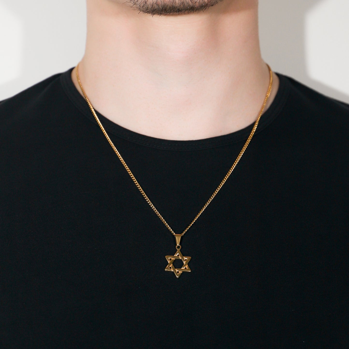 Star of David Pendant Set