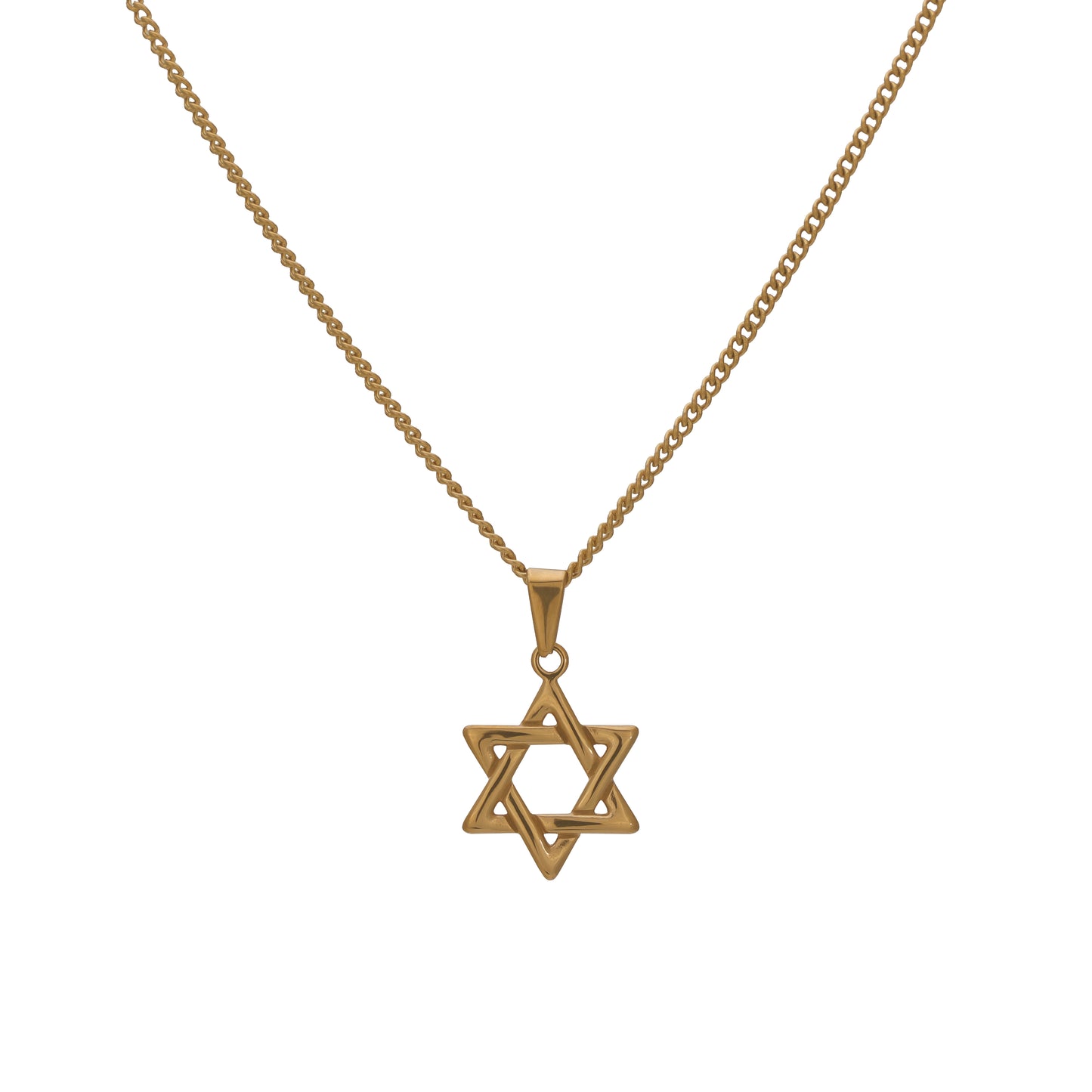 Star of David Pendant Set