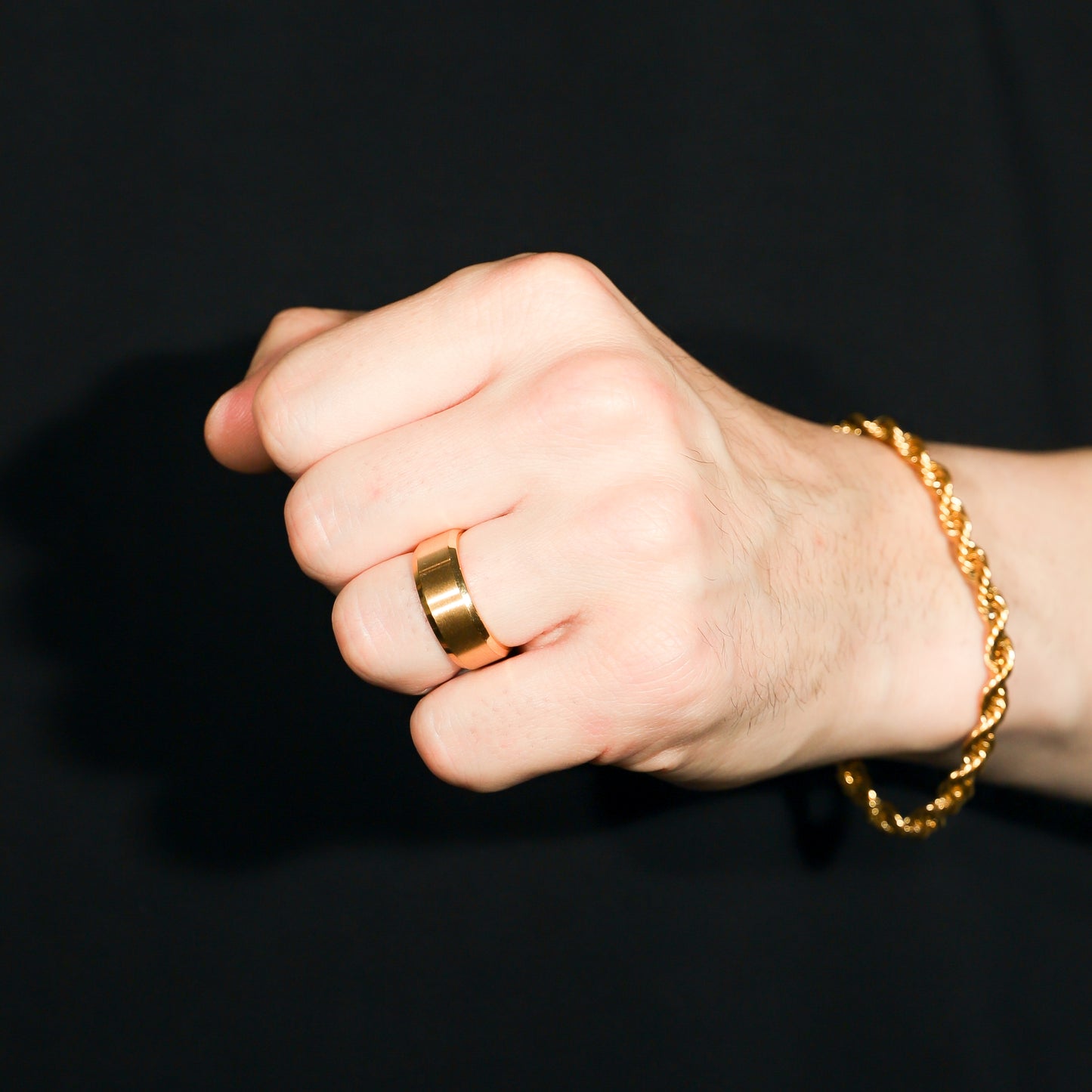 Brushed 8MM Band Ring