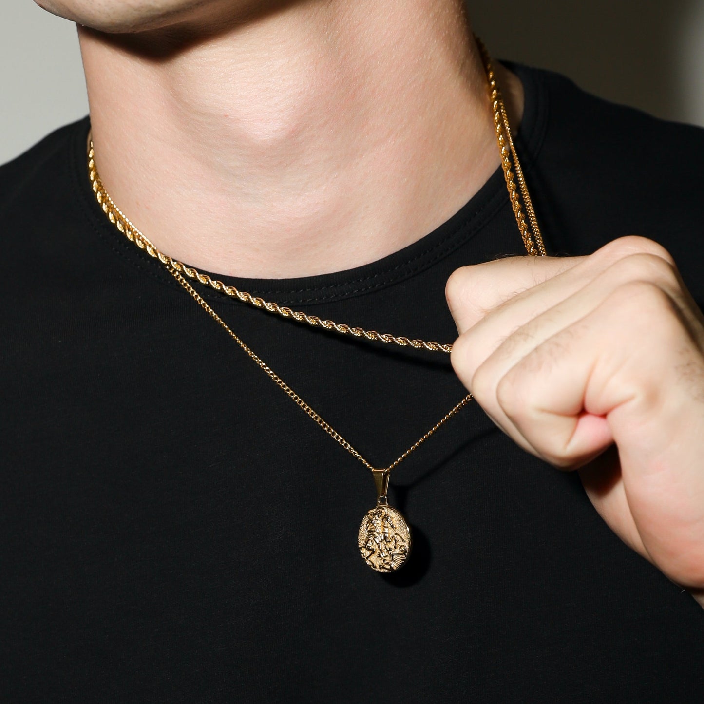 St George Coin Pendant