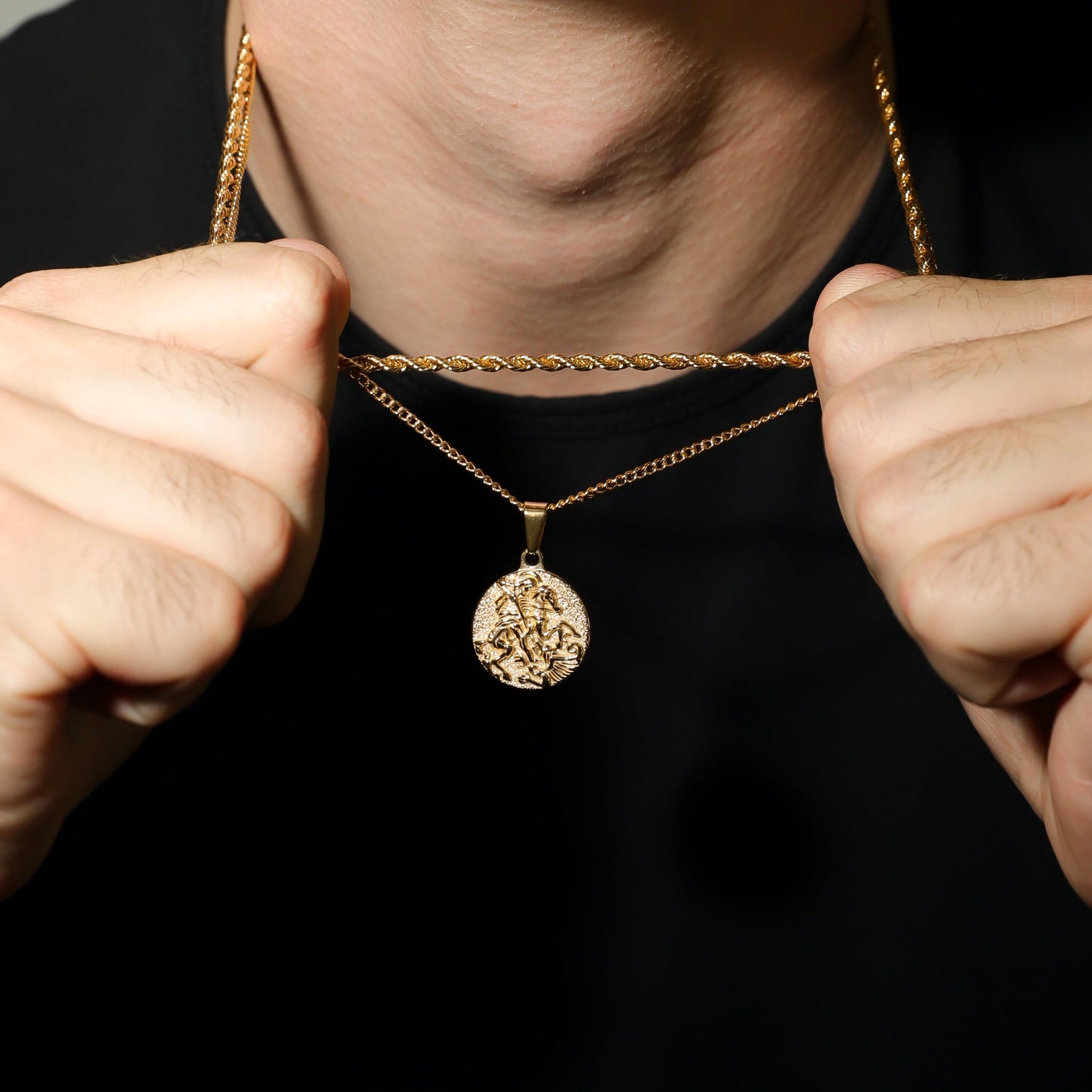 St George Coin Pendant