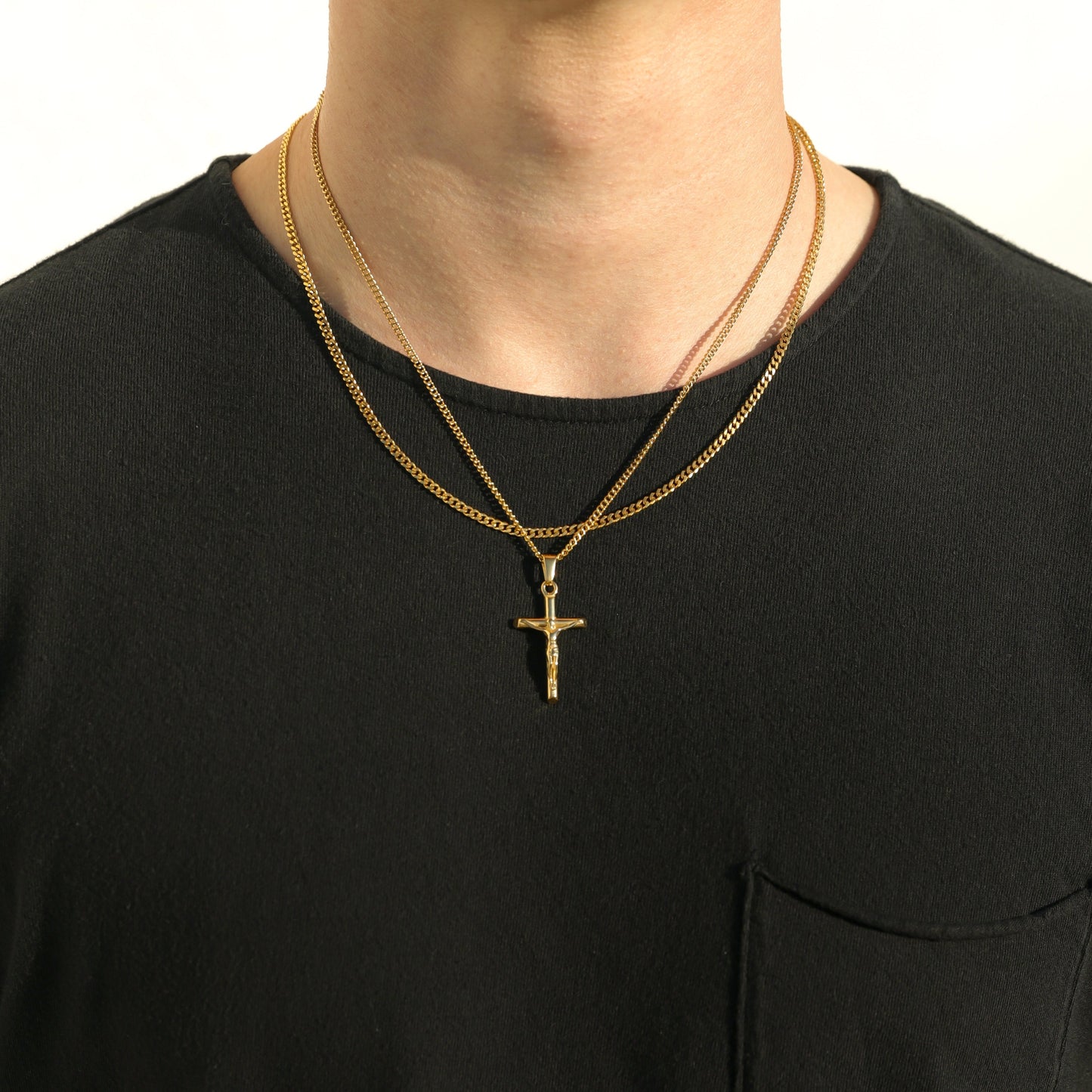 Crucifix Pendant Necklace