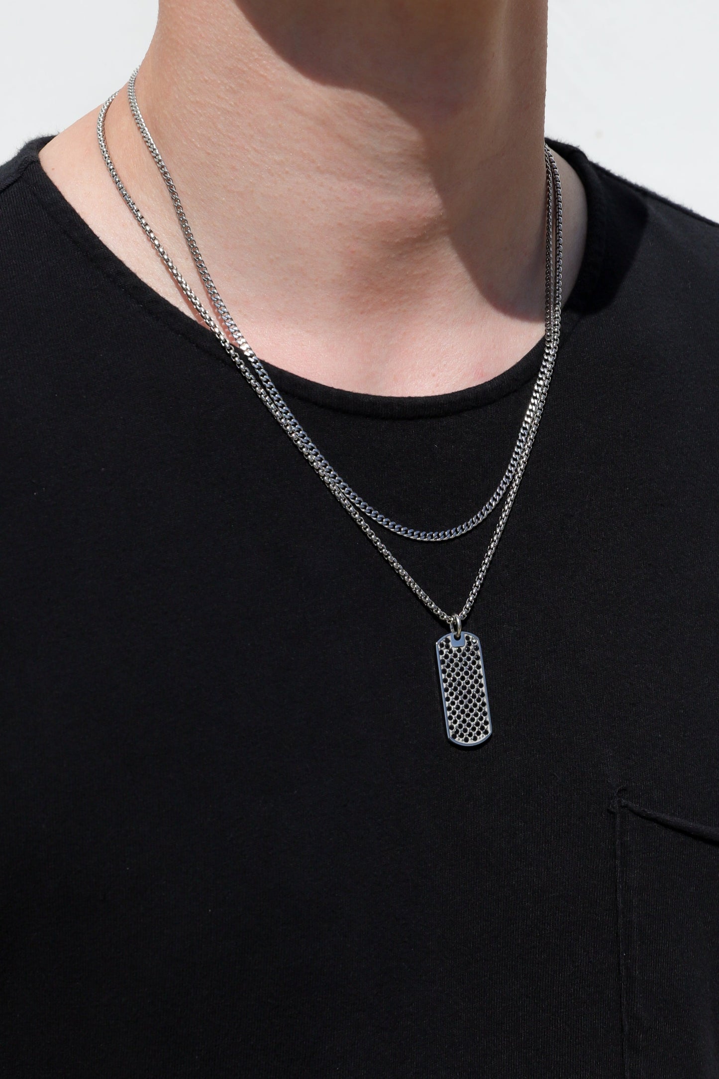 Dog Tag Necklace (6883431153830)