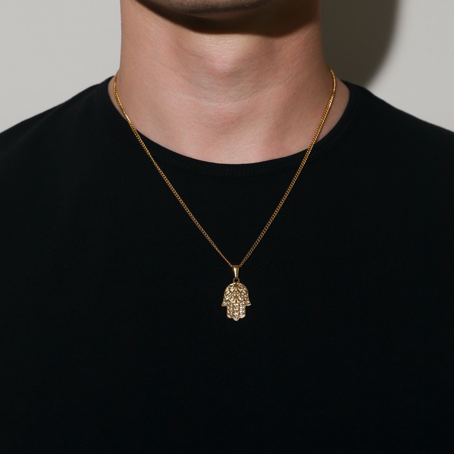 Hamsa Pendant Set