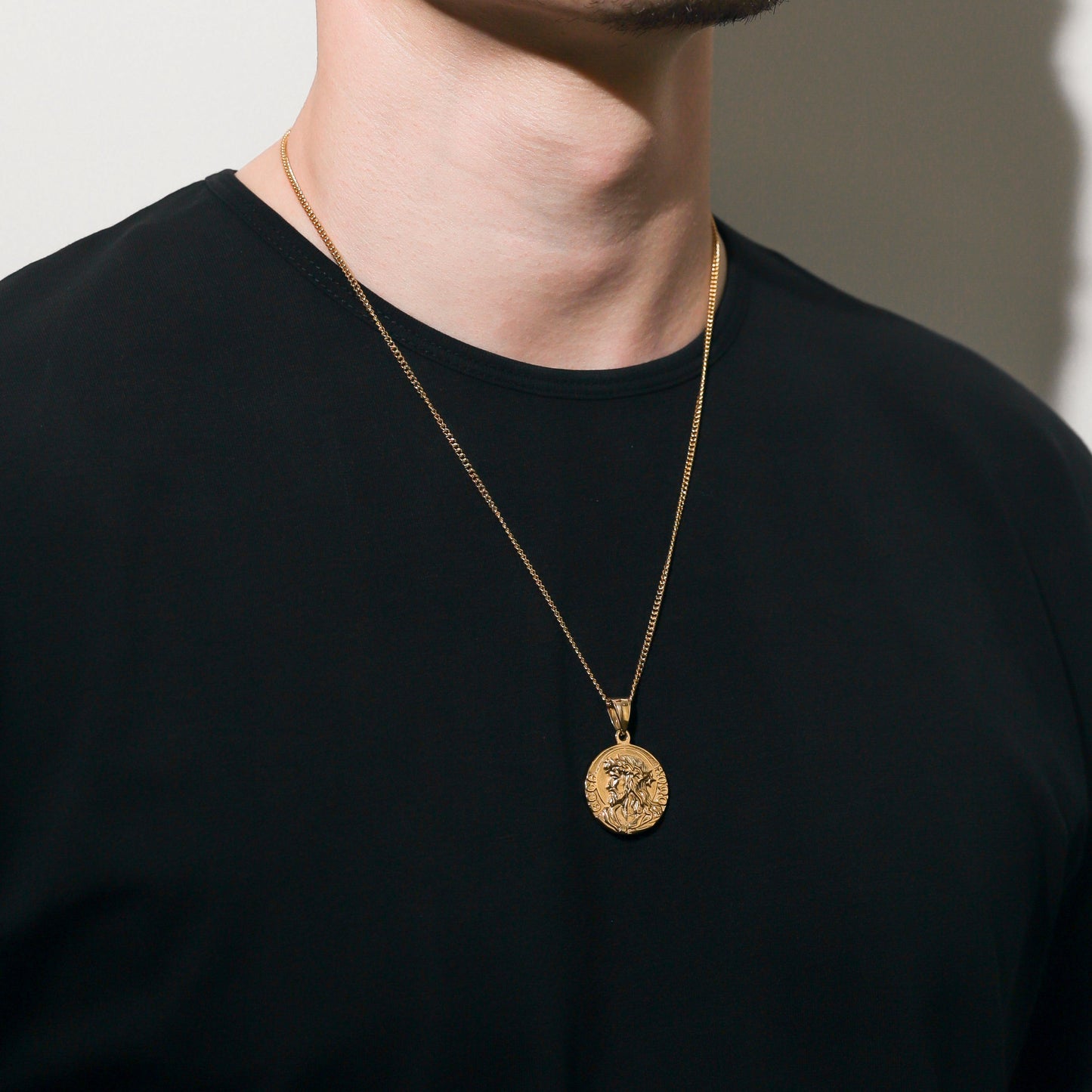 Jesus Crown of Thorns Gold Set