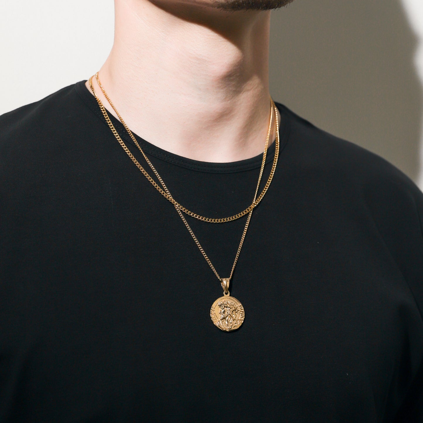 Jesus Crown of Thorns Gold Set