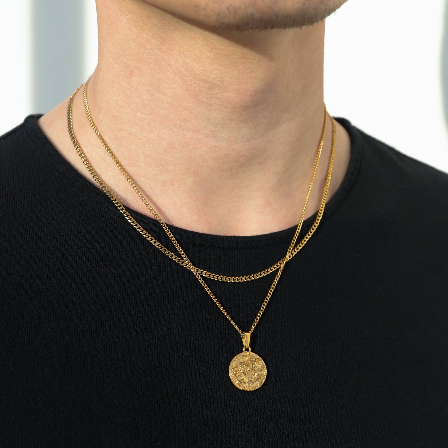 Lion of Judah Coin Pendant