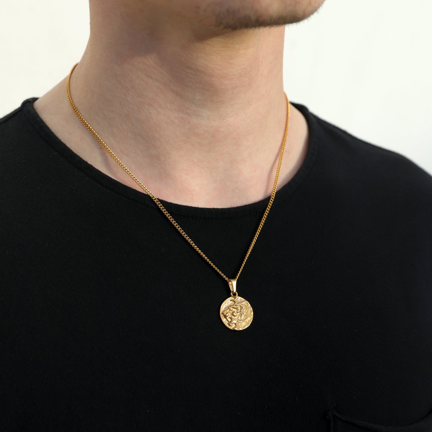 Lion of Judah Coin Pendant