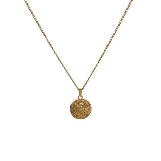 Zeus Coin Pendant