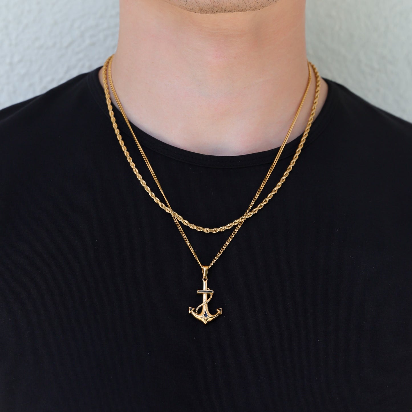 Anchor Pendant Rope Set