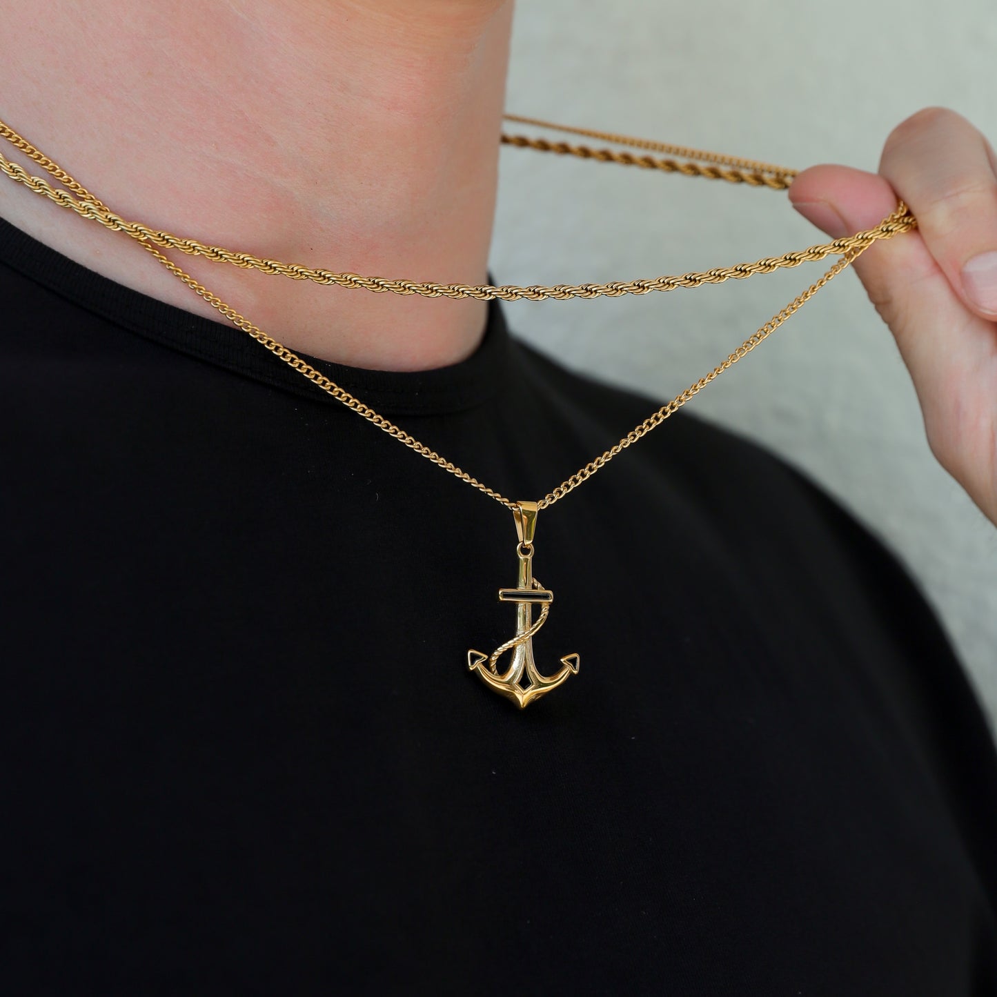 Anchor Pendant Rope Set