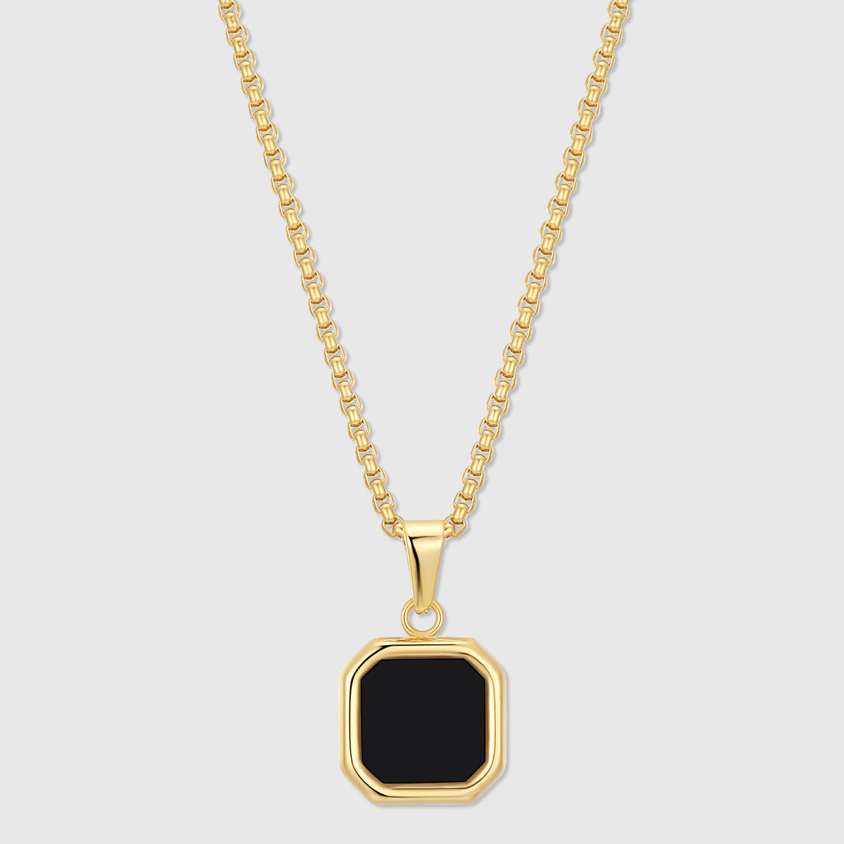 Black Onyx Stone Pendant