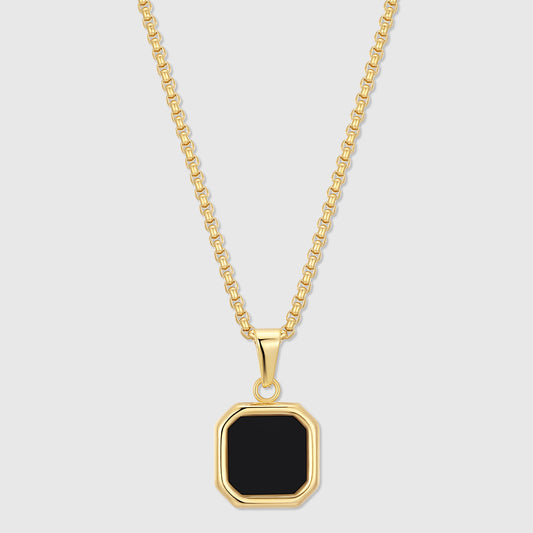 Black Onyx Stone Pendant