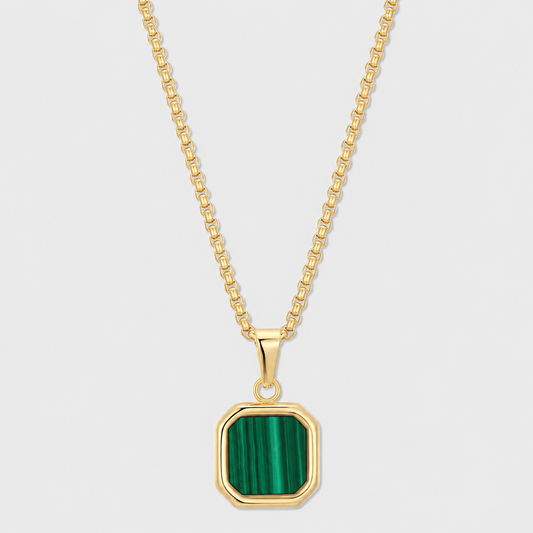Malachite Stone Pendant