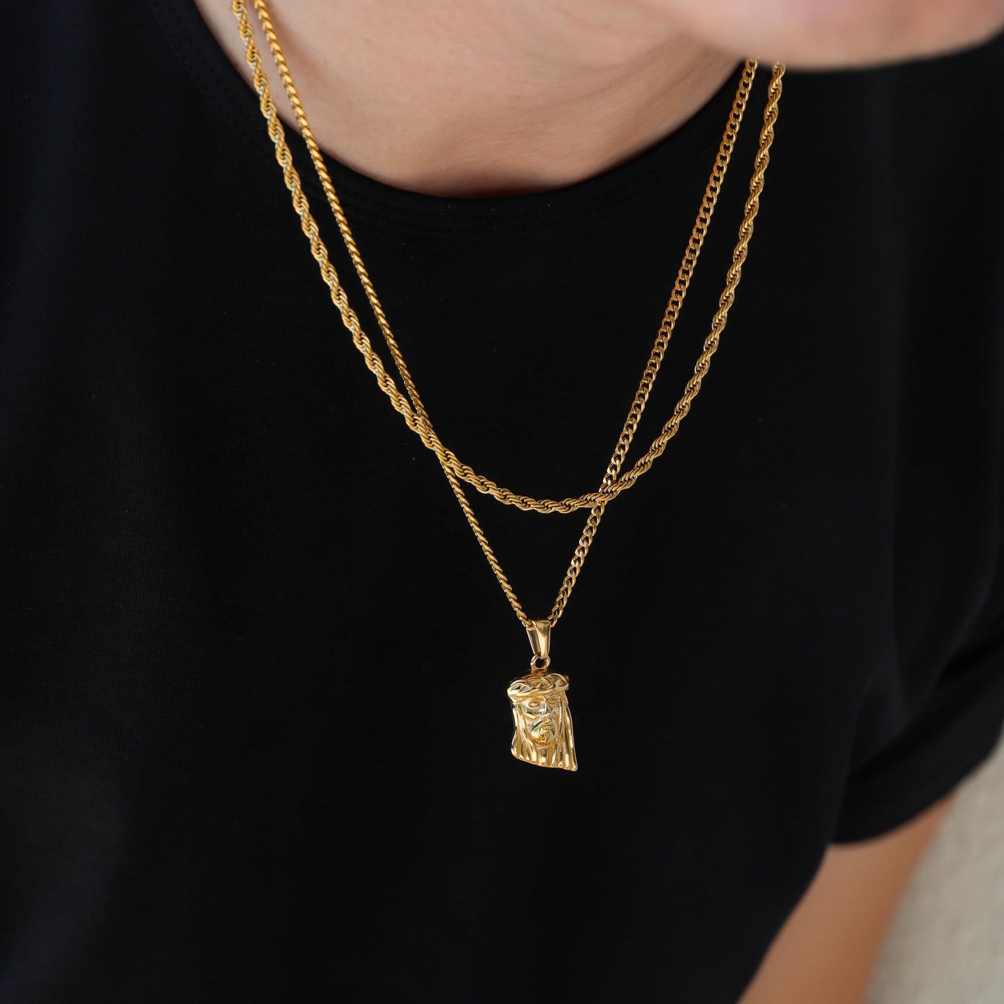 Jesus Piece Gold Set