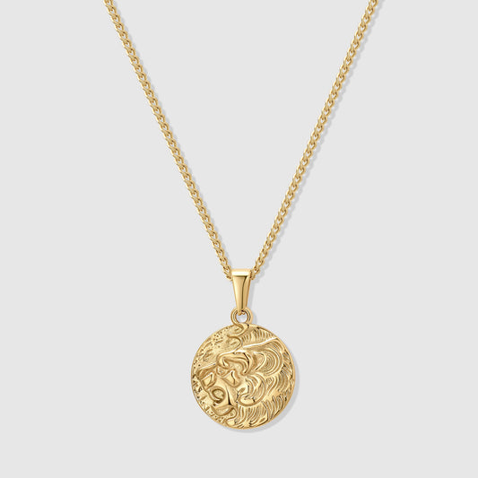 Lion of Judah Coin Pendant