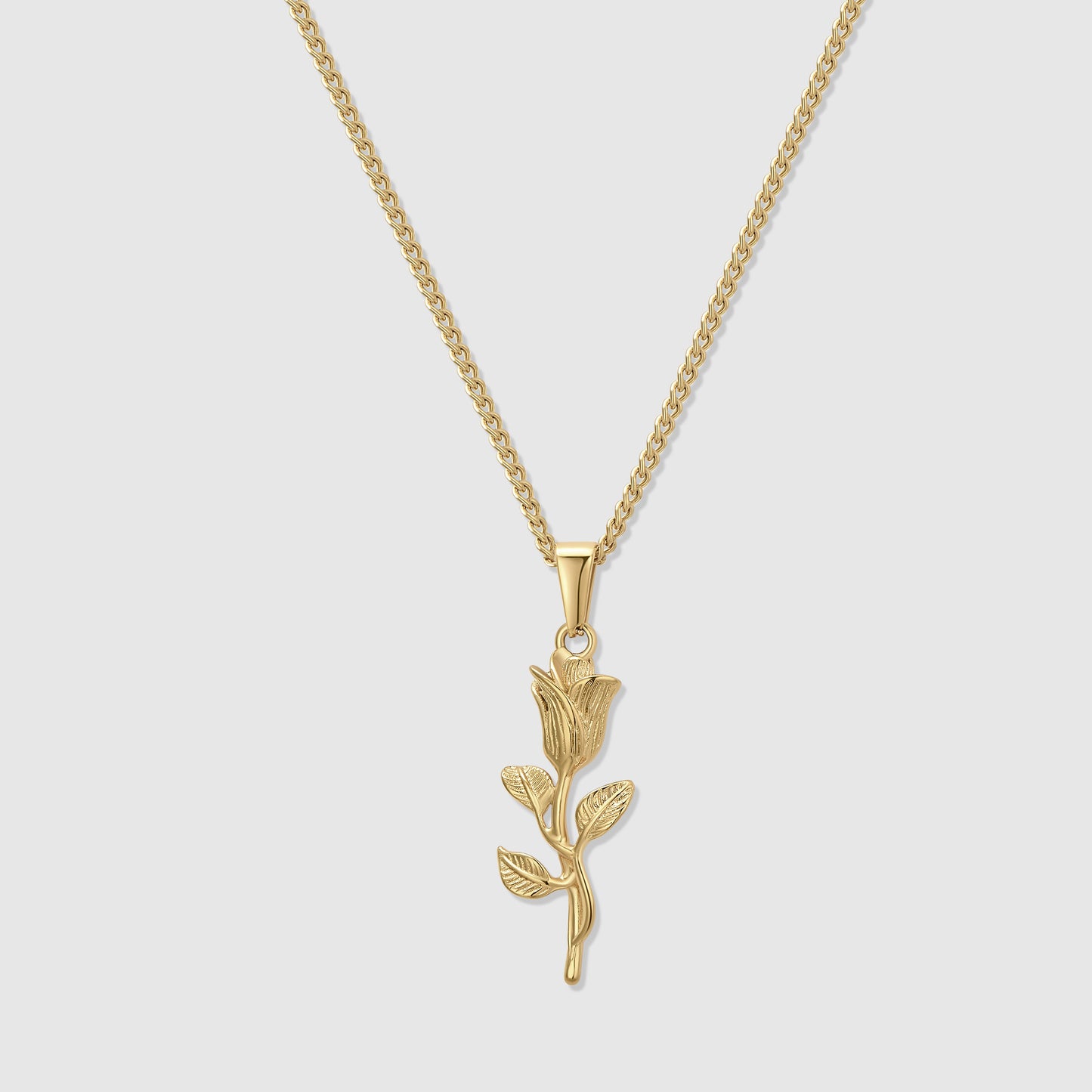 Rose Pendant Necklace