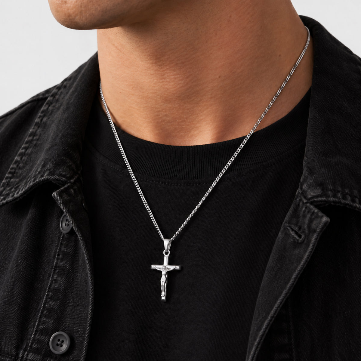Crucifix Pendant Necklace
