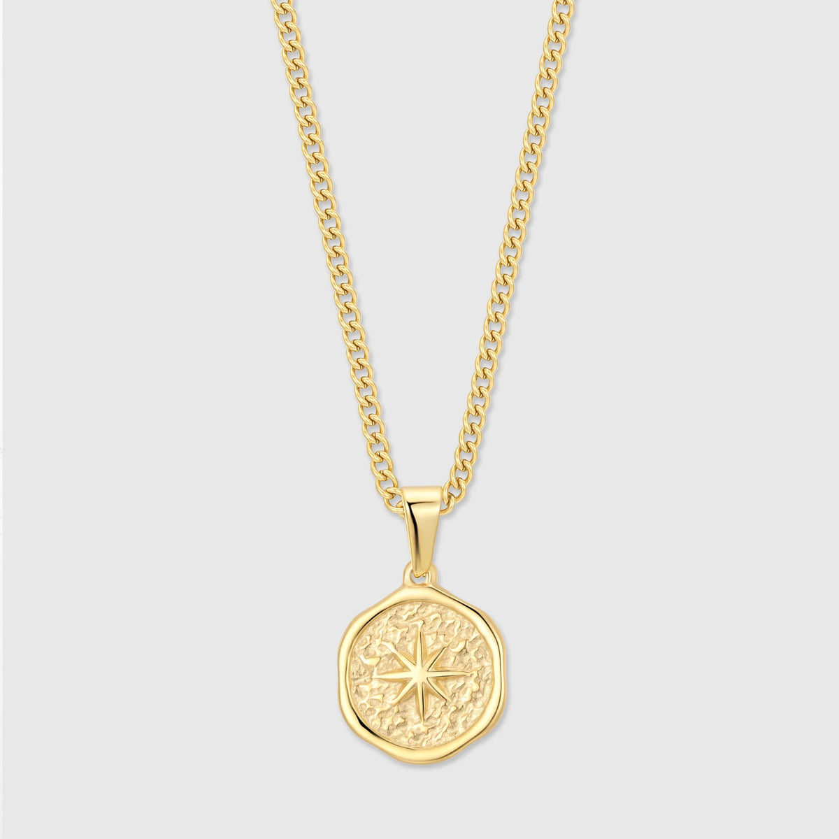 Small Hammered Compass