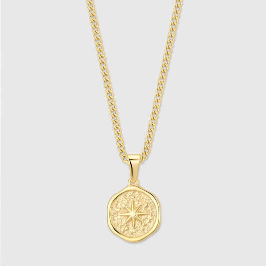 Small Hammered Compass