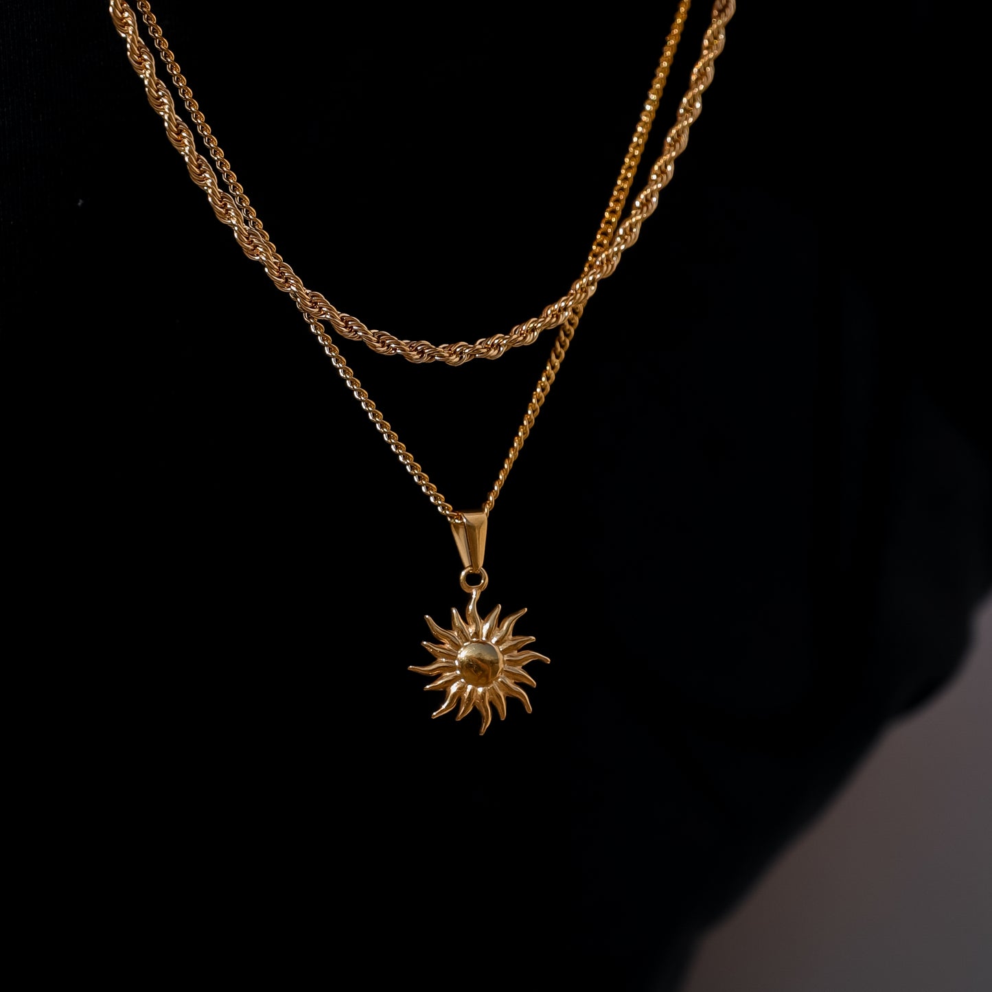 Sun Pendant Necklace