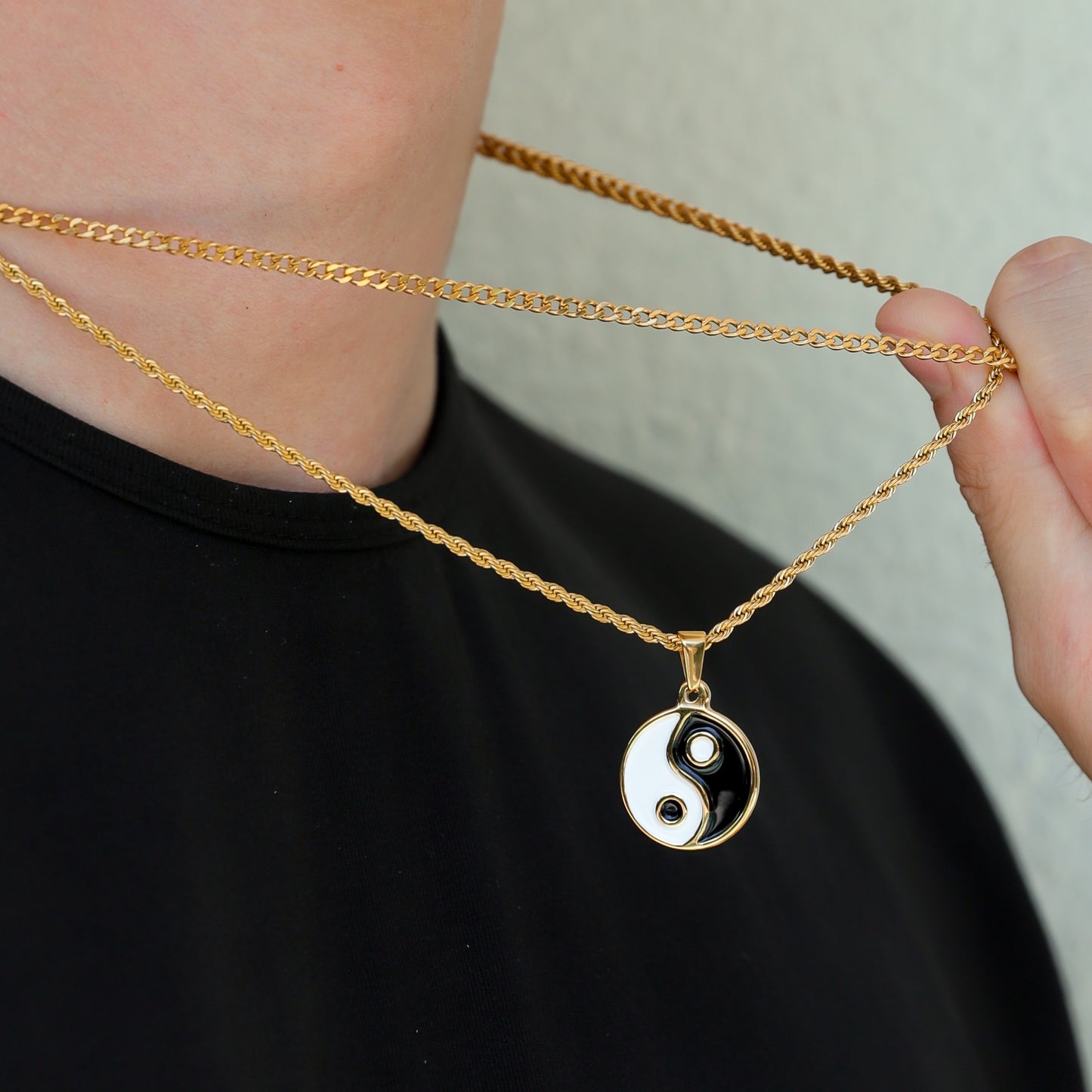 Yin Yang Gold Set