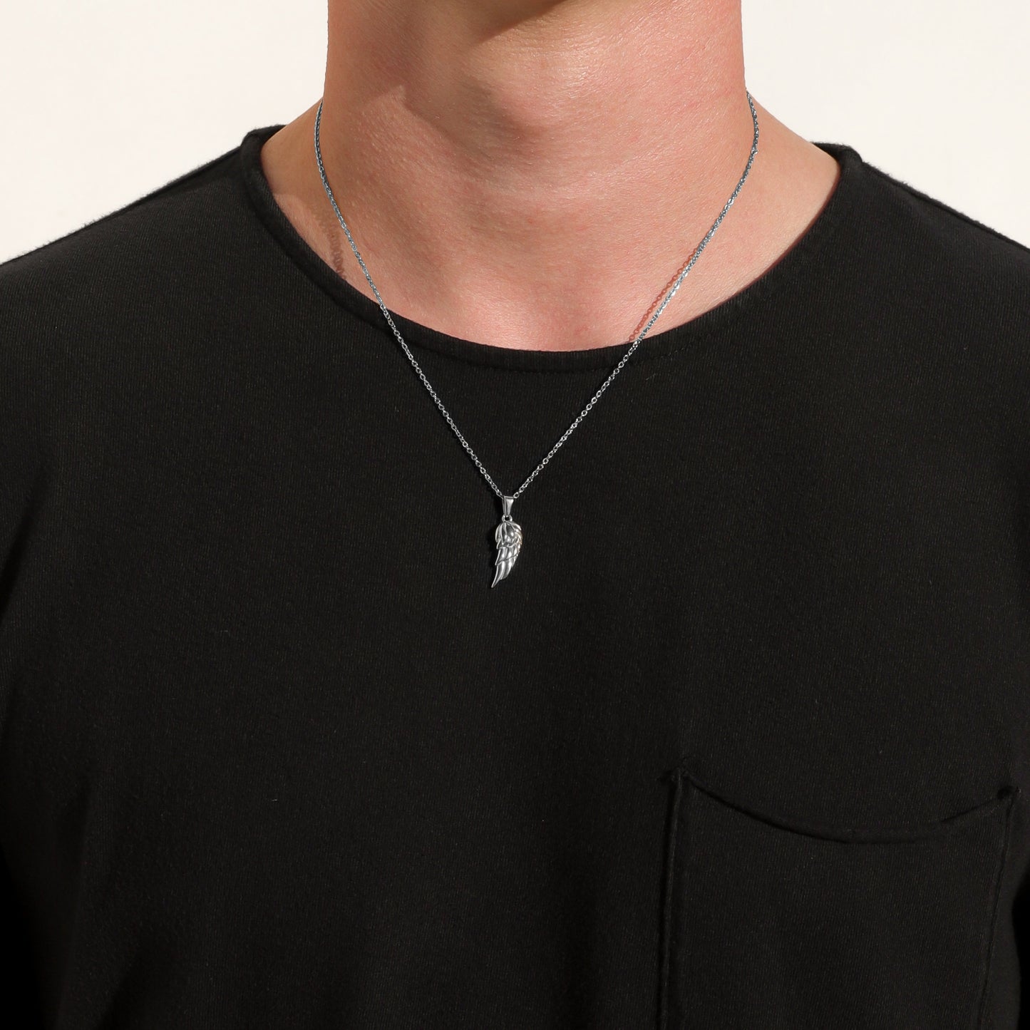 Angel Wing Silver Set