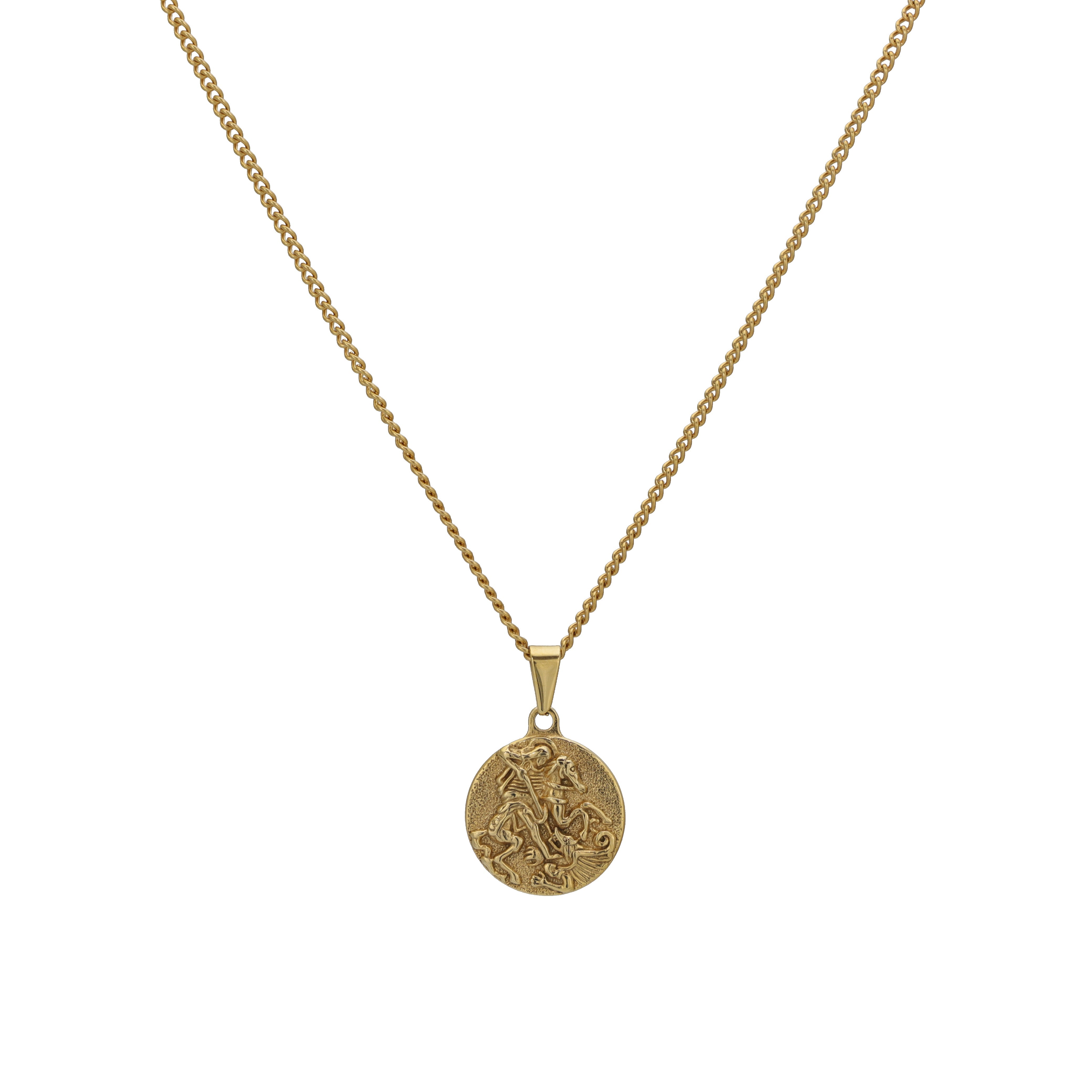 St George Coin Pendant – SEVEN94JEWELRY